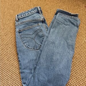 ROLLA'S high rise duster jeans